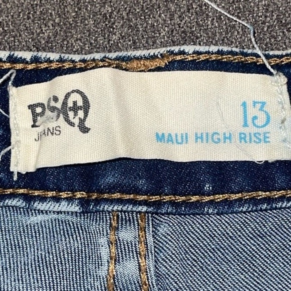 High Rise Jean Shorts - Picture 2 of 5